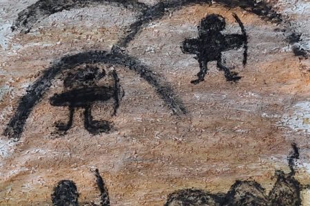 Töpfern, Stockbrot und Höhlenmalerei – die sechsten Klassen der Gesamtschule Edertal erleben die Steinzeit hautnah